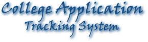 College Application Tracking System